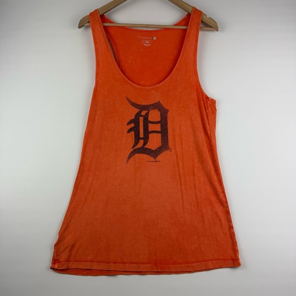 Detroit Tigers Women’s Medium Tank Top – 5th & Ocean / New Era - Picture 1 of 7